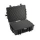 OUTDOOR kuffert i sort med skum polstring 585x415x210 mm Volume: 51 L Model: 6500/B/SI